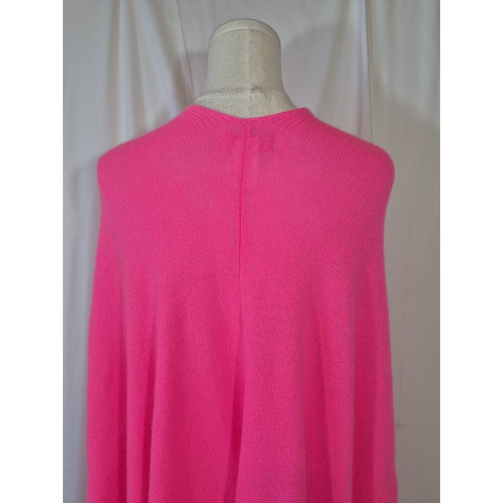 Lilly Pulitzer Terri Pink Cashmere Wrap One Size - Picture 9 of 11